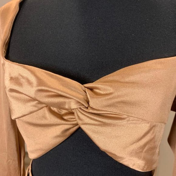 SHEIN Twist Front Cut Out Bodycon Dress - Picture 8 of 16